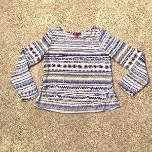 Aqua Long Sleeve Shirt